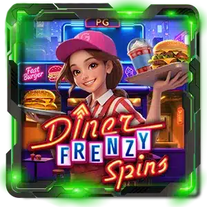 Diner-Frenzy-Spins by 20 รับ 100 ทํา 200 ถอน ได้ 100 pg